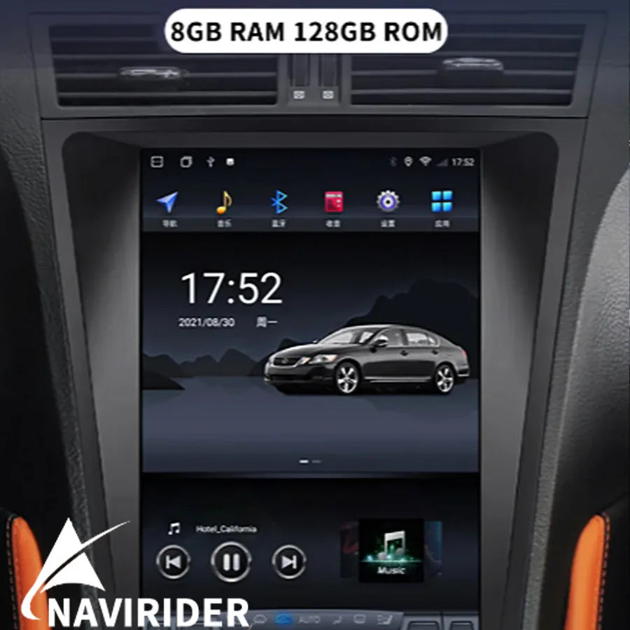 12.8" Screen Car Radio Android 15 For LEXUS GS300 2009 GS350 2010 GS450h 2006 GPS Multimed | AUTOKITSHOP