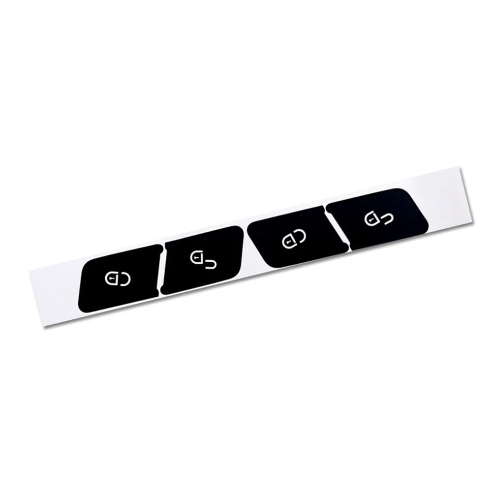 Button Repair Decals Sticker Kit For Mercedes C E CLS SLK Class W204 W212 W218