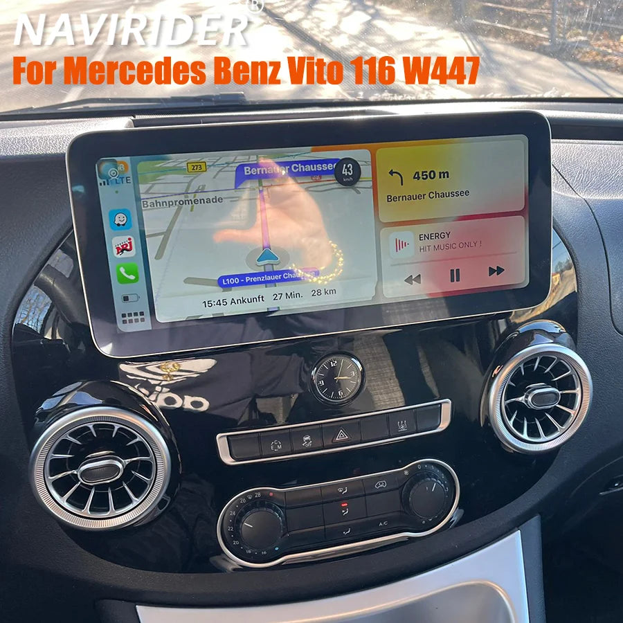 12.3'' Carplay Multimedia Video Player For Mercedes Benz Vito 116 W447 2014-2022 Stereo Ca | AUTOKITSHOP