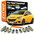 ZITWO LED Interior Dome Map Light Bulb Kit For Opel Vauxhall Corsa B C D E 1993- for Opel 1993-2013 - Canbus LED Car Lig