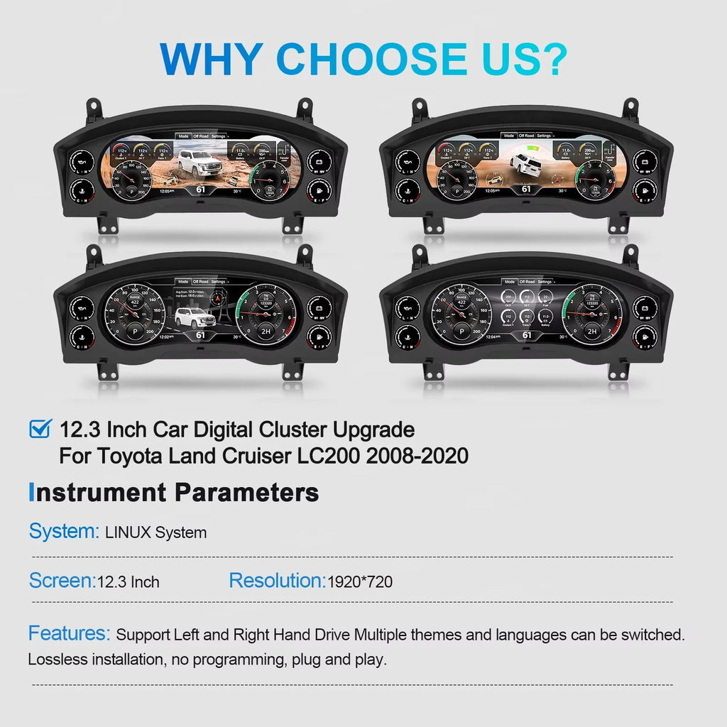 LED Interior Light Kit for Toyota 2008-2020 - Canbus Error-Free Interior Bulbs