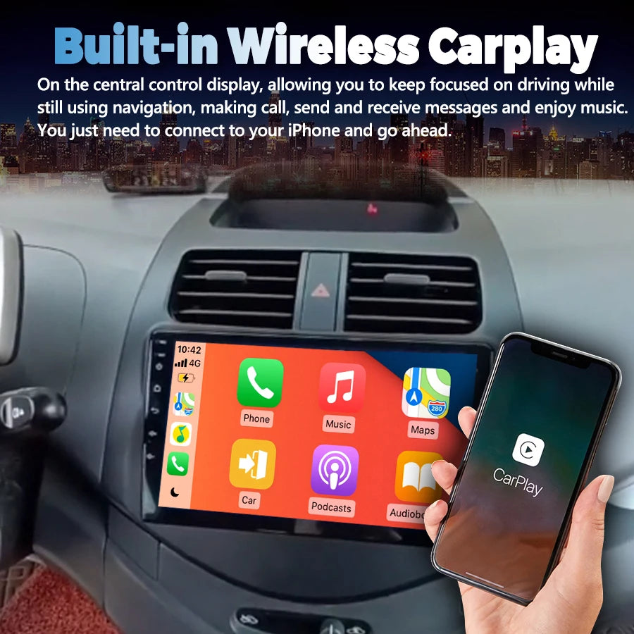 128GB Radio 2Din Car Multimedia Video Player For Nissan Navara STX 2010-14 Android 13 CarP