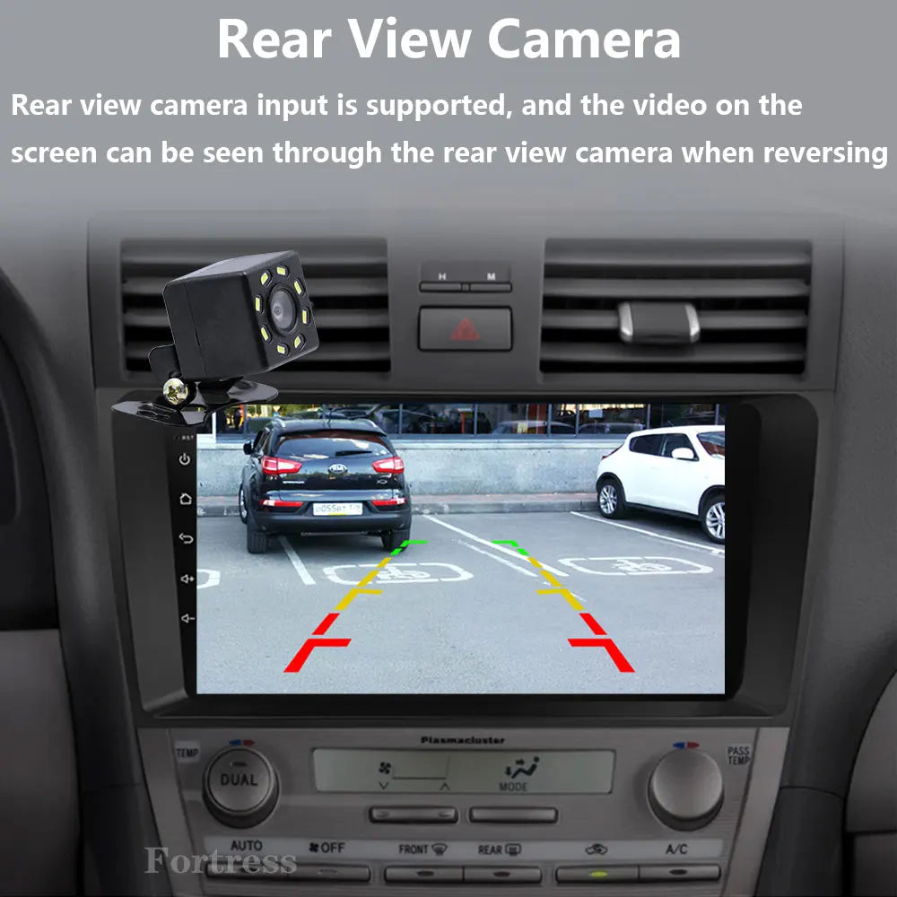 Android 16 Car Radio For Toyota Camry XV40 2005 - 2011 Head Unit 4G LTE 5G WIFI Multimedia