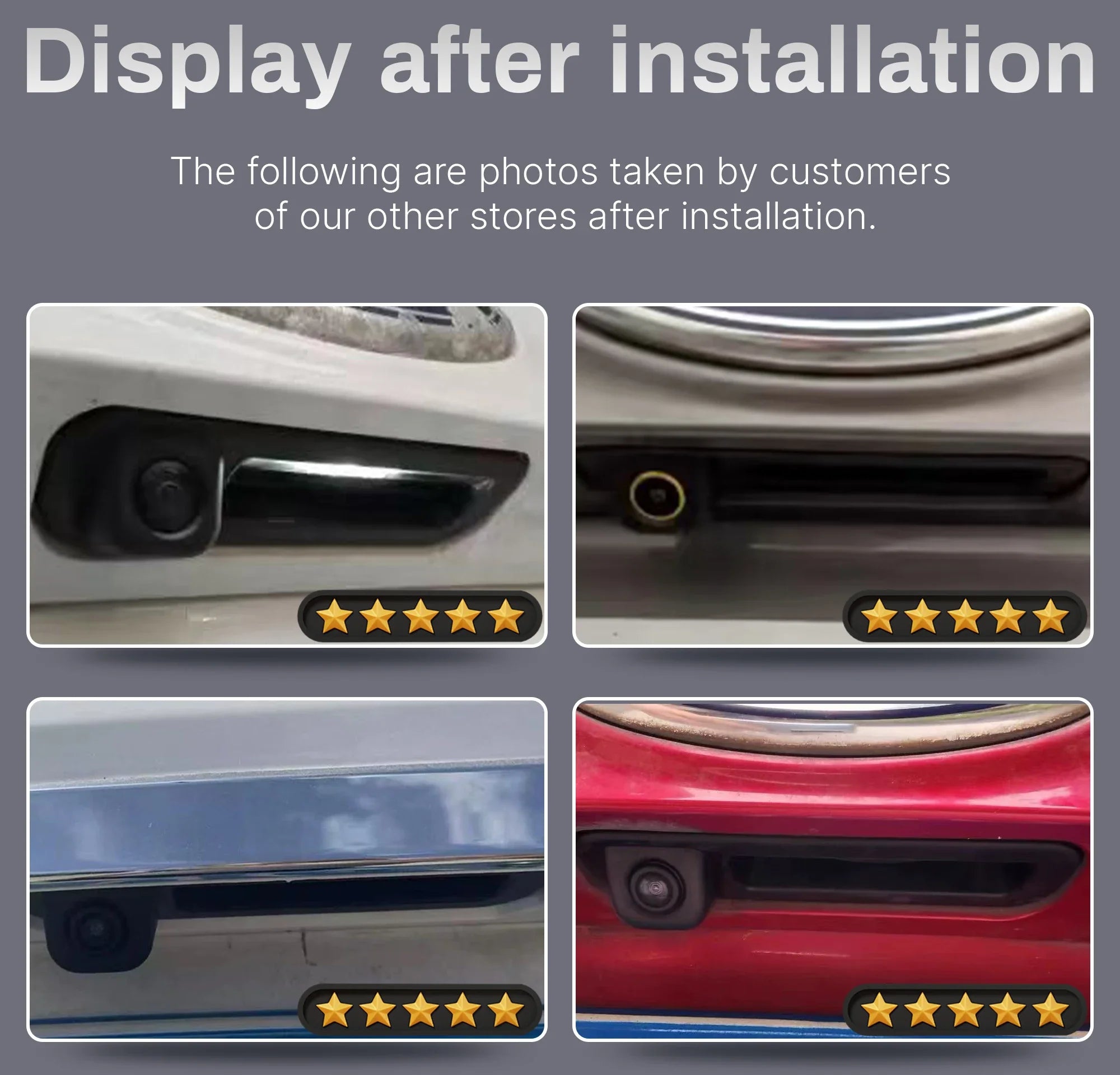 AHD 1080P 170°Trunk Handle Camera For Ford Focus 3 MK3 C MAX 2011-2014 Car Rear View Camer