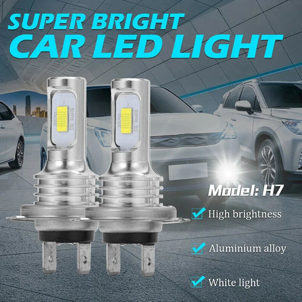 H11 H8 H9 Car Fog Light H4 H7 9006 HB4 HB3 9005 H1 H3 Led Bulbs 3570 LED Auto Driving Runn
