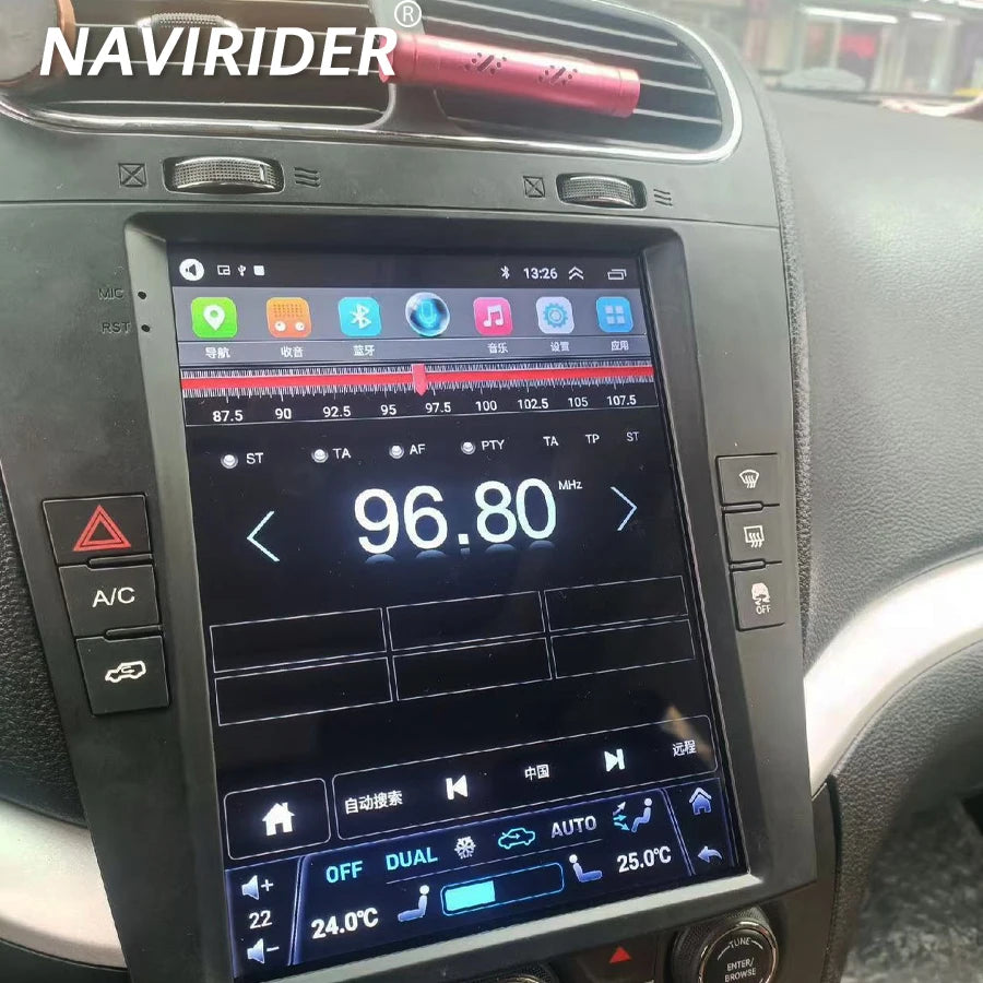 audio Carplay For Dodge Journey Fiat Freemont 2012-2020 DSP 8+256GB USB SIM Android 15 Car