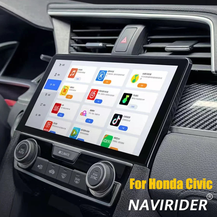 10.33inch Android14 Stereo Car Radio For Honda Civic 2016-2021 Dual System GPS Multimedia  | AUTOKITSHOP