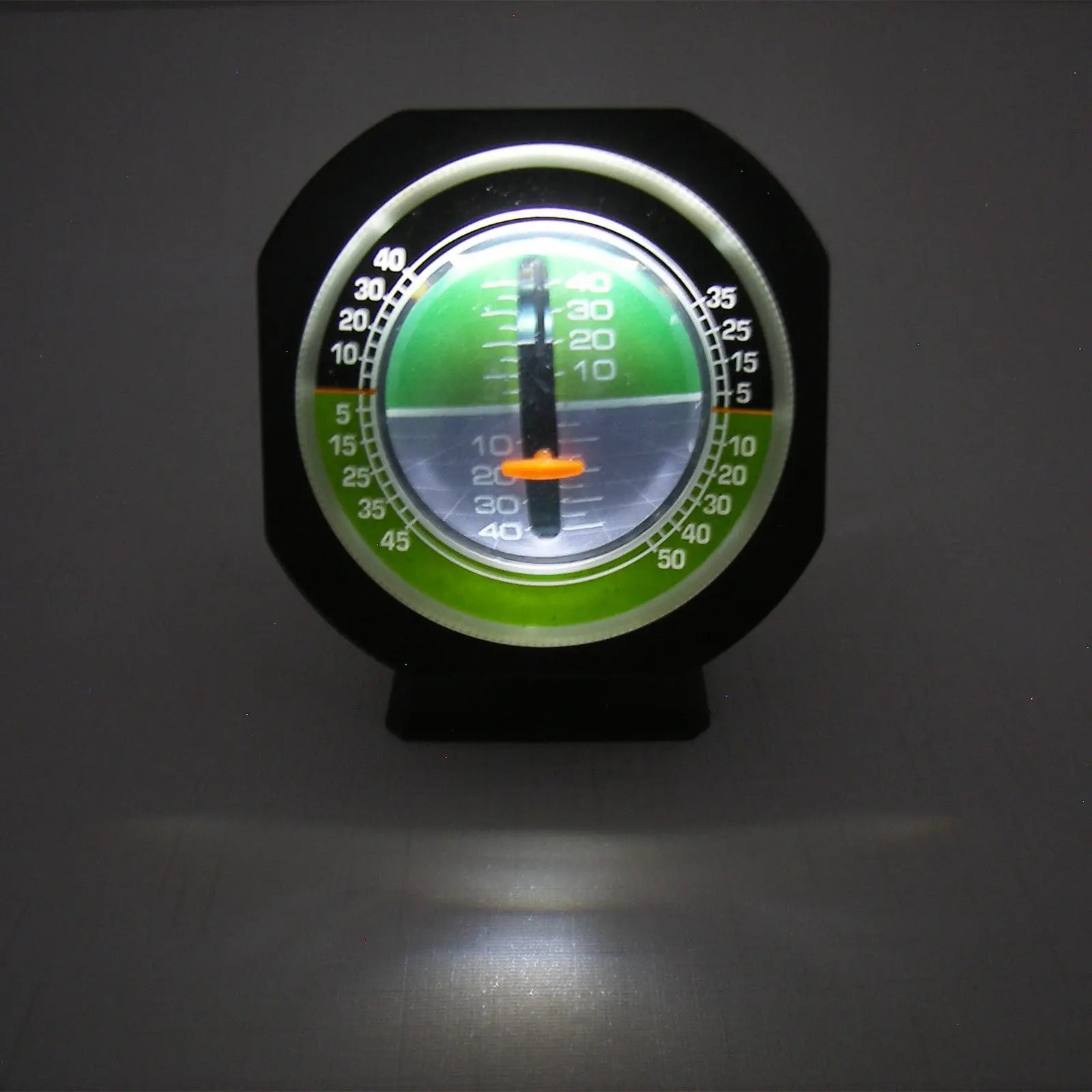 Car Truck Angle Tilt Indicator Level Safety Gradient Balancer Slope Luminous Meter Gauge w