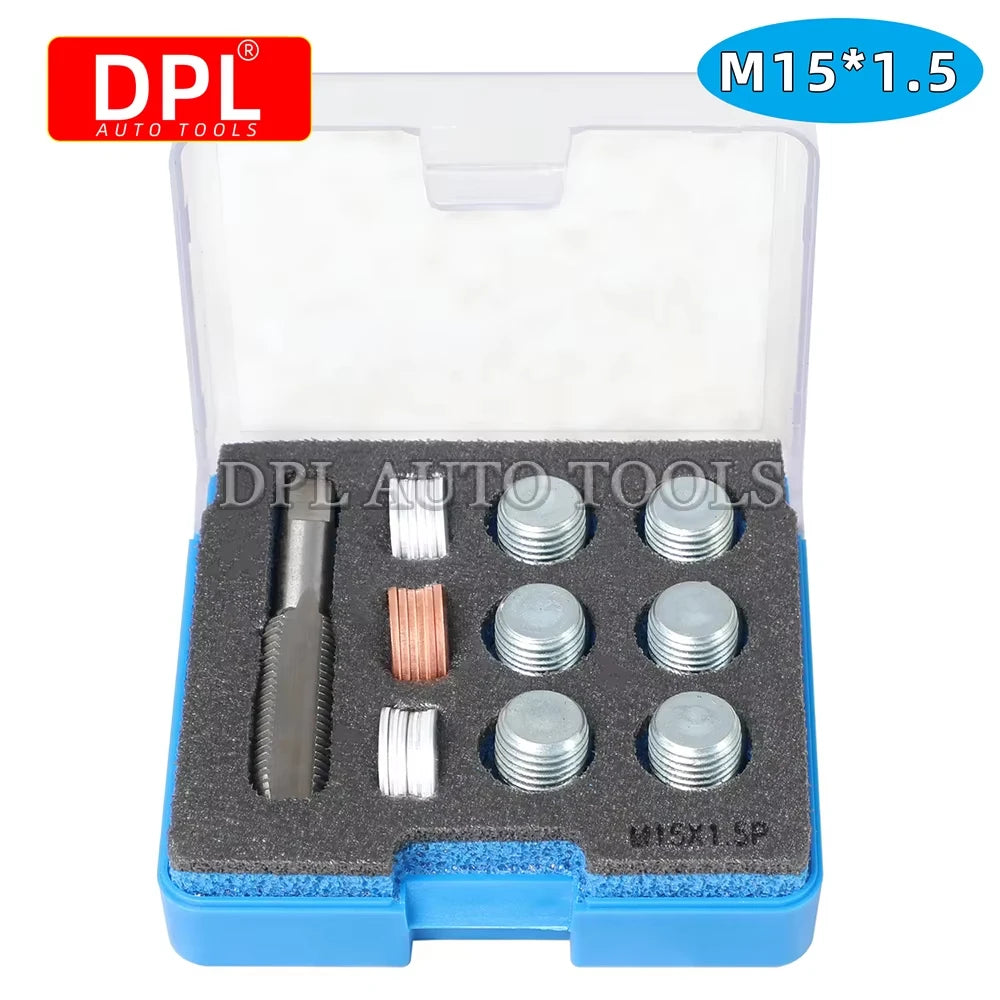 Tap & Oil Drain Plug Screws Repair Bolt M13 X 1.25 to M22 X 1.5mm (Pitch) Select for M22 M13 M17 - Automotive LED Light