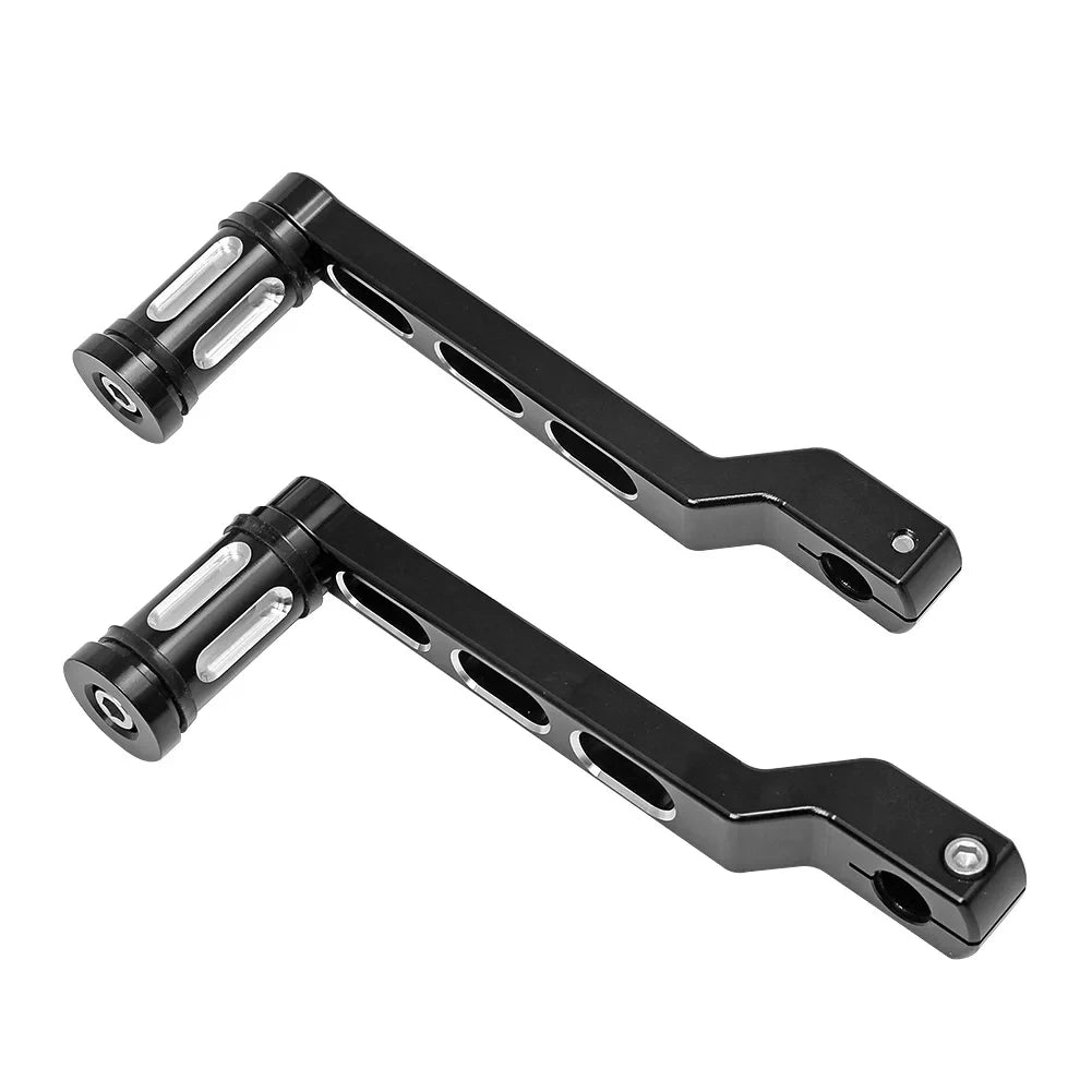 Motorcycle Shift Lever Shifter Peg Foot Pegs Hand Grips For Harley Touring Softail Custom Trike  - Automotive LED Light