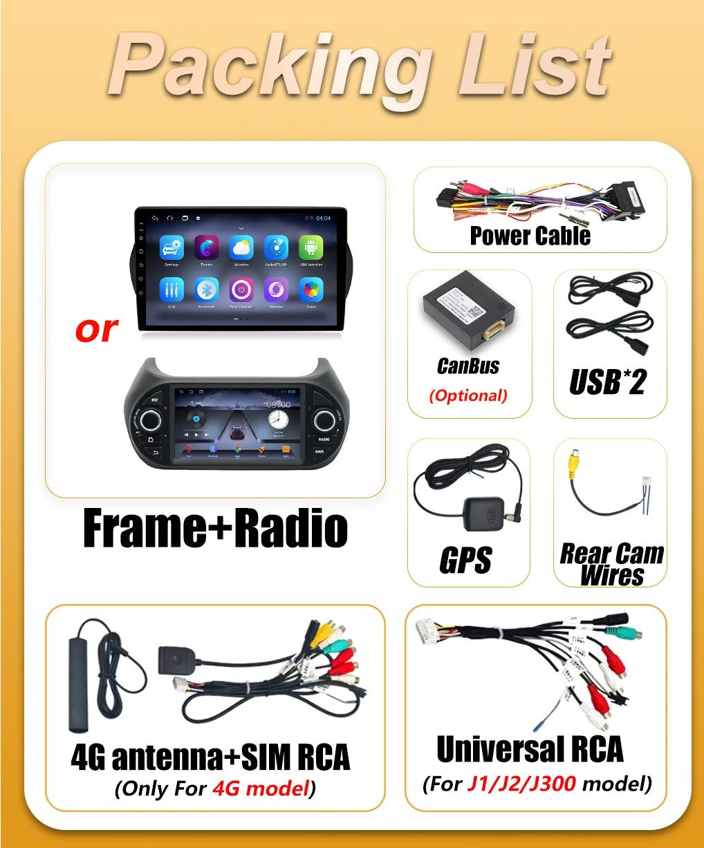 Android Auto Car Radio For Fiat Fiorino Qubo Citroen Nemo Peugeot Bipper 2008-2017 Wireles | AUTOKITSHOP