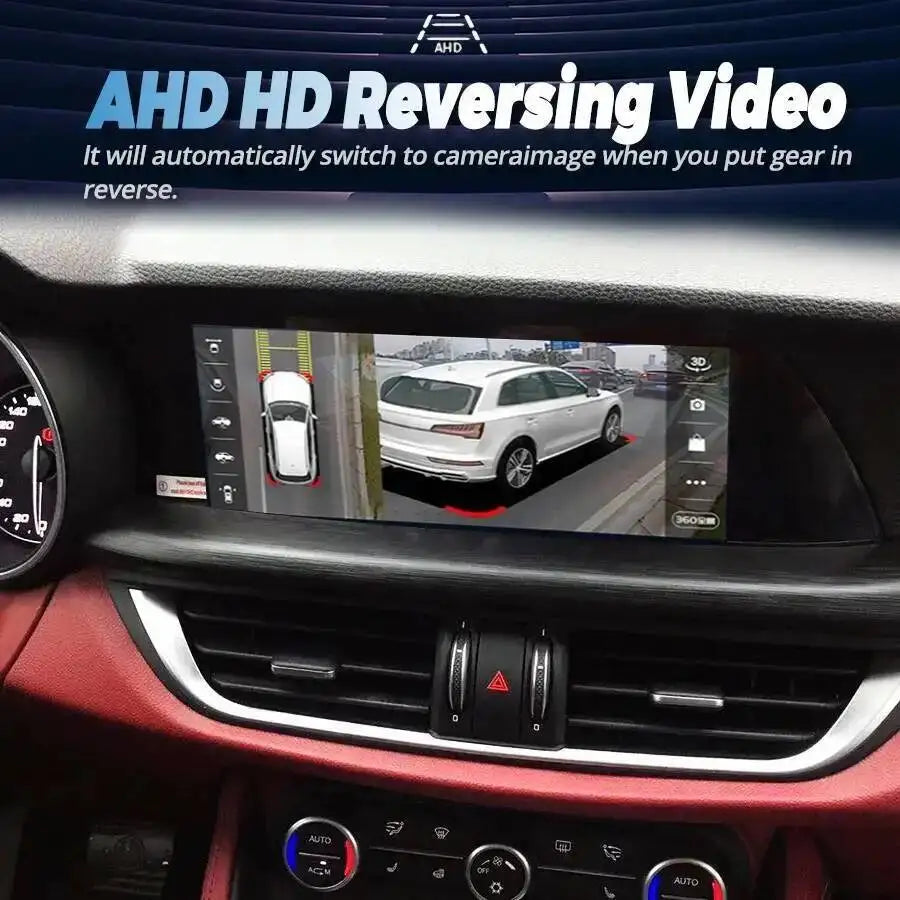 256GB Car Multimedia Video Player For Alfa Romeo Stelvio Giulia 2016-2024 Stereo Carplay A | AUTOKITSHOP