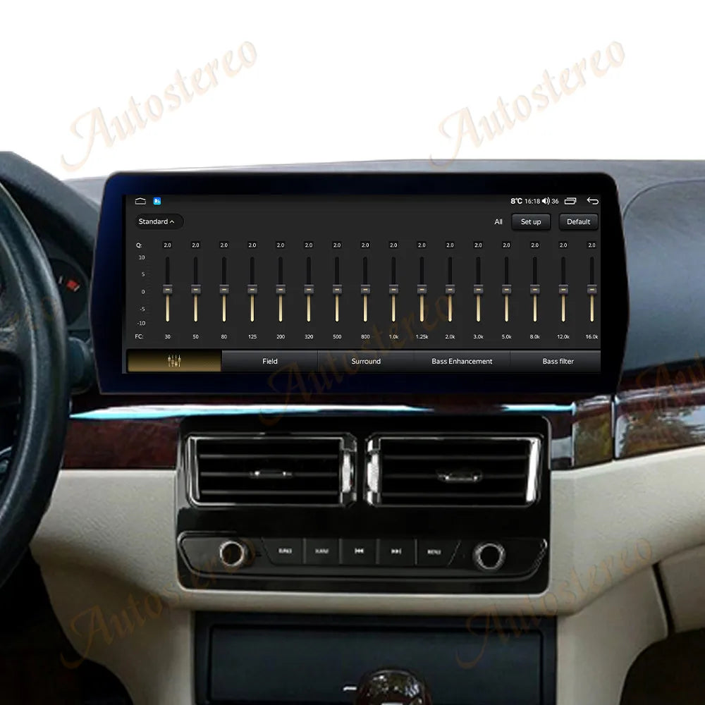 Carplay Android 15 For BMW 3 E46 1998-2006 12.3 Inch Car Multimedia Player GPS Navigation