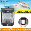 AD 12V LED Marine Navigation Light White Waterproof Boat Side Bow Light Sailing Signal Light For - Automotive LED Light