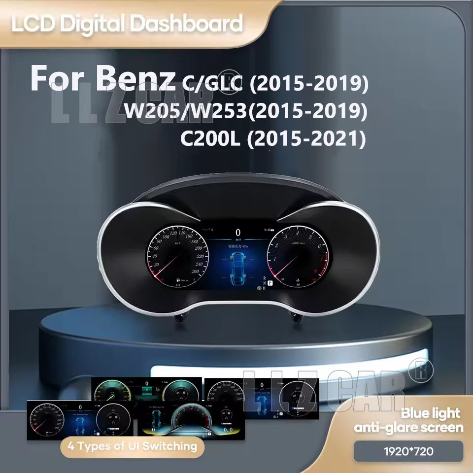 LED Interior Light Kit for Mercedes W205 2015-2021 - Canbus Error-Free Interior Bulbs