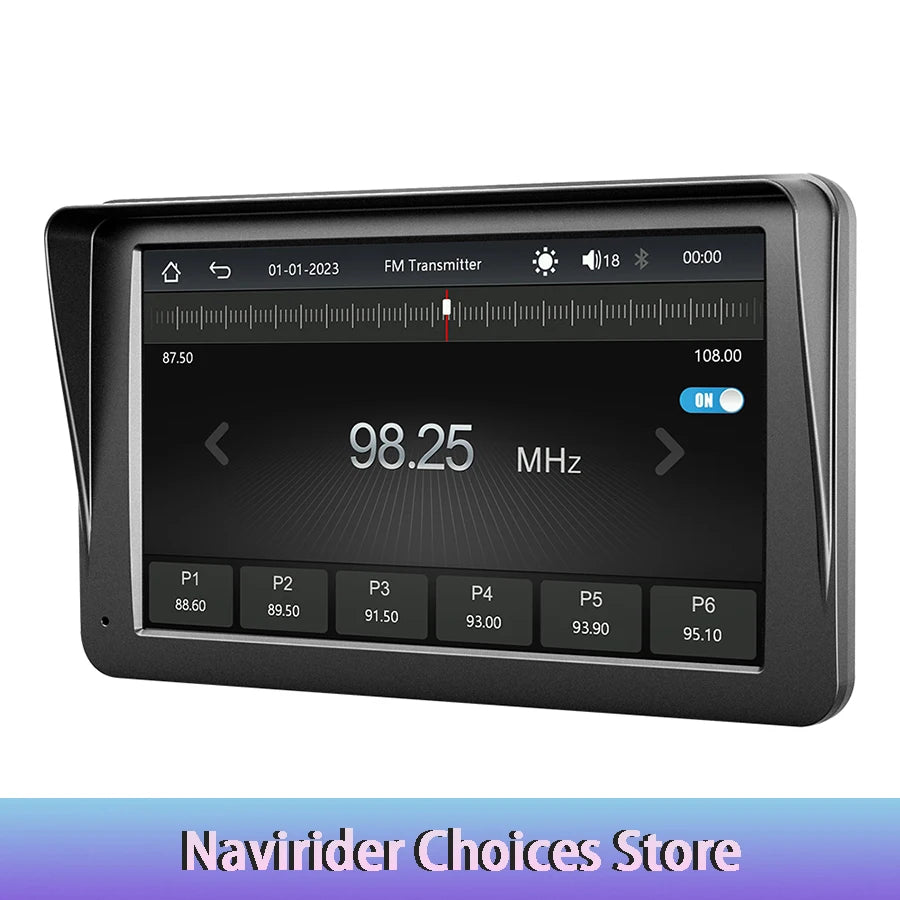 7inch Auto Wireless CarPlay Car Radio WiFi GPS FM HD Bluetooth Multimedia Touch Screen Uni