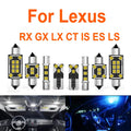 LED Interior Light Kit for Lexus RX GX LX CT IS ES LS 200 250 300 350 400 430 450 460 470 570 200h Car LED Interior L...