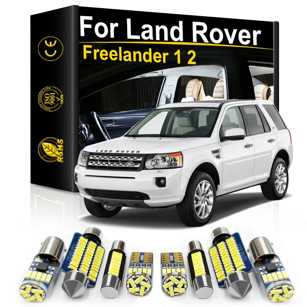 LED Interior Light Kit for Land Rover Freelander 1 2 L314 L359 TD4 - Canbus Error-Free Bulbs | AUTOKITSHOP