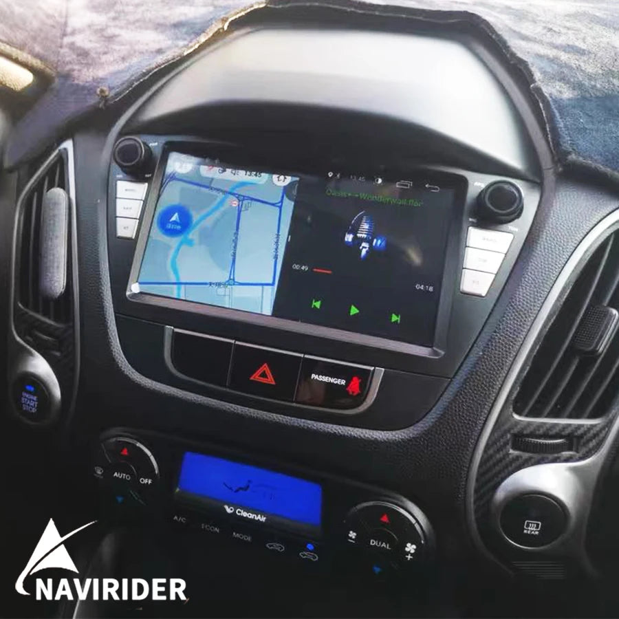 8inch Android For Hyundai Tucson Ix35 2009-2015 Radio Screen CarPlay Stereo Car Multimedia