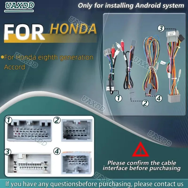 For HONDA HIGH End Cables 97-21 Crosstour ACCORD 02-22 FIT 06-20 CITY 97-23 CRV 01-17 STRE