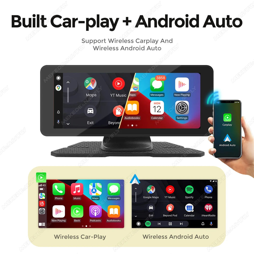 10.26/6.86inch Smart screen car intelligent systems Universal Car Raido Screen Multimedia