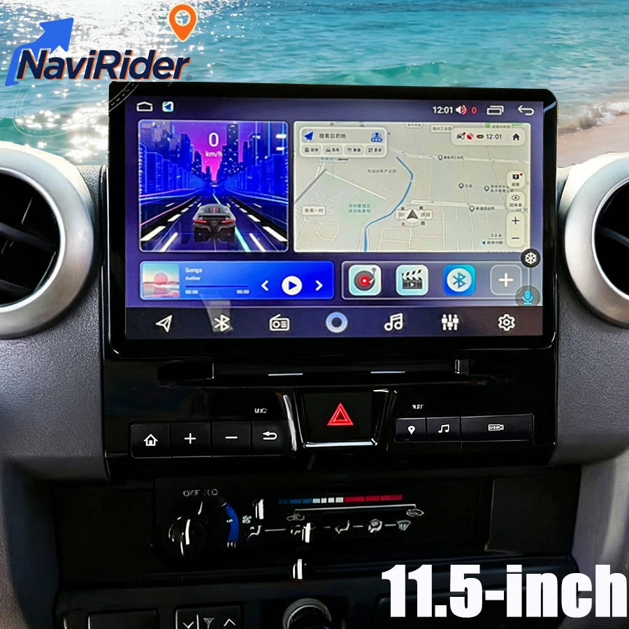 11.5" Screen Multimedia Video Player Navigation GPS Wifi Carplay Android Auto For Toyota L | AUTOKITSHOP