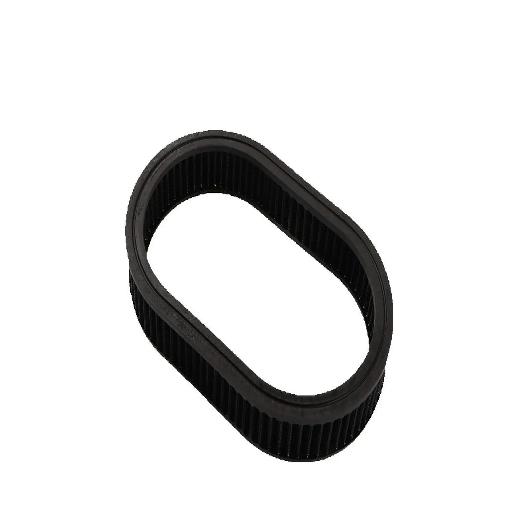 12x2 Black Oval Air Cleaner Filter For SBC BBC Chevy 350 454 Ford Hot Rod Classic Engines