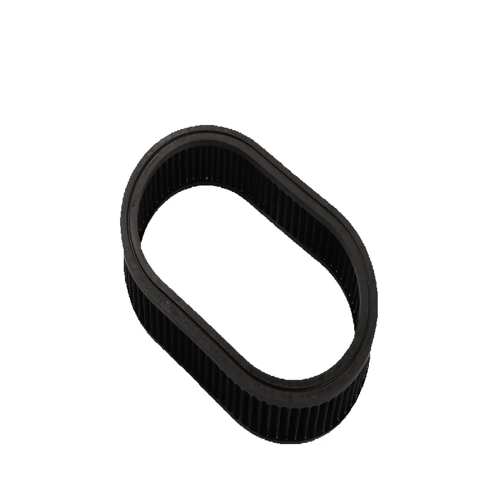 12x2 Black Oval Air Cleaner Filter For SBC BBC Chevy 350 454 Ford Hot Rod Classic Engines