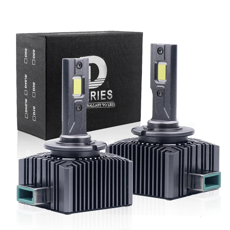D1S D3S LED Headlights Bulbs D2S D2R D4S D4R D5S D8S Canbus Lamps Auto Light Two-sided CSP