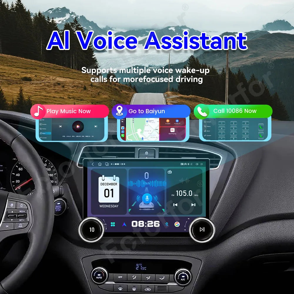 Top Tier Edition Wireless CarPlay 11.5 Inch Android 15 Full HD Touch Multimedia Car Radio