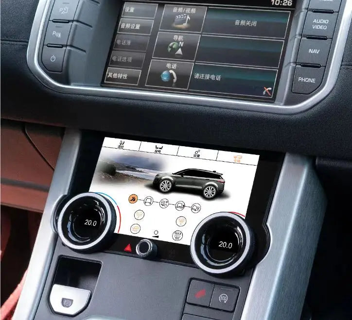 7" Car A/C Climate Control Touch Screen for Land Rover Range Rover Evoque L538 2013-2017 - Aircon Controls Monitor