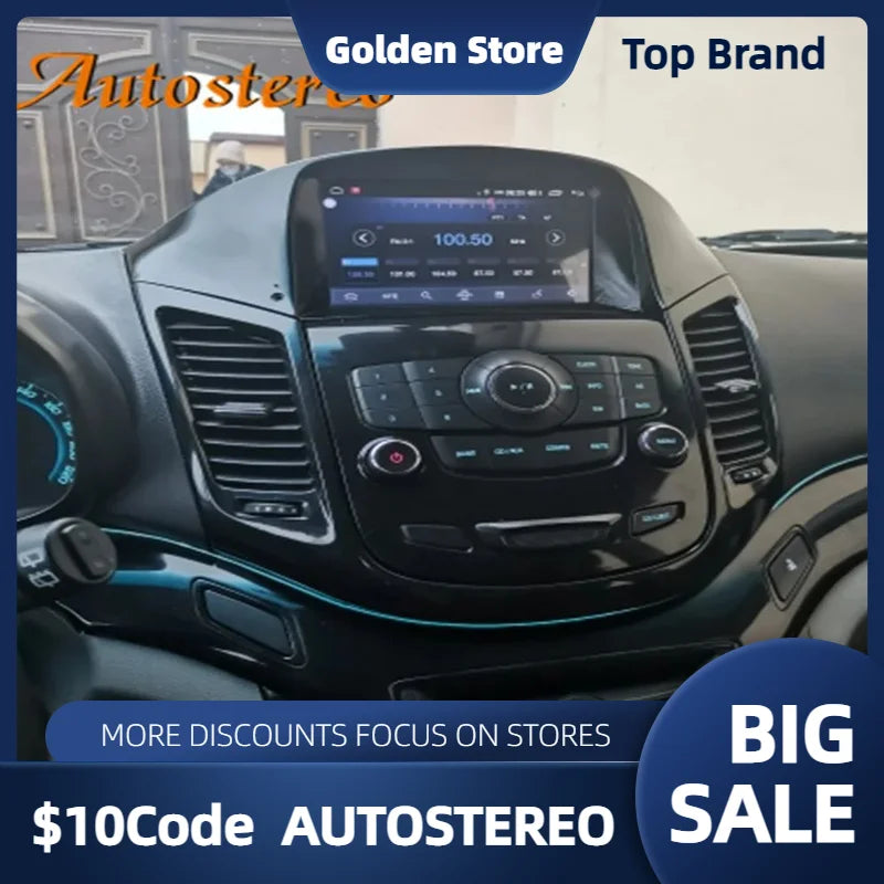 Carplay Auto Stereo For Chevrolet Orlando Tesla Screen Android Car GPS Navigation Car DVD