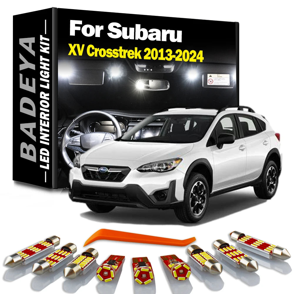 LED Interior Light Kit for Subaru 2013-2015 - Canbus Error-Free Interior Bulbs