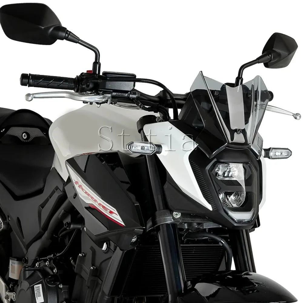 Acrylic Front Windscreen Windshield New Motorcycle For HONDA CB 500 CB500 Hornet 2024 2025 Acces - Automotive LED Light