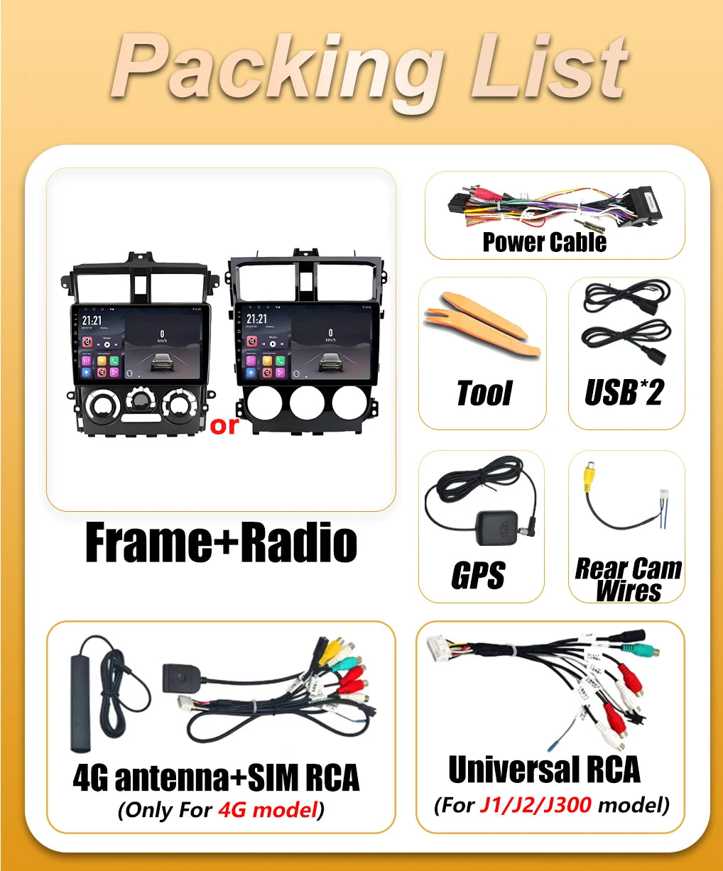 Android 16 Car Radio For Mitsubishi Colt Plus 2007 2008 2009 2010 2011 2012 Car Stereo 2K  | AUTOKITSHOP