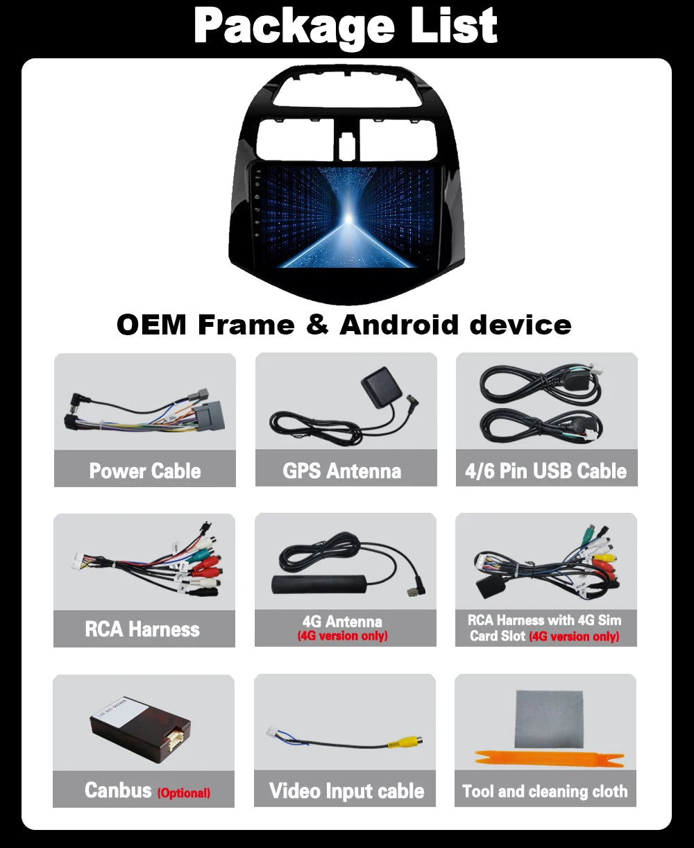 Car Radio Android 15 For Chevrolet Spark M300 2009 - 2016 Multimedia Player Navigation GPS