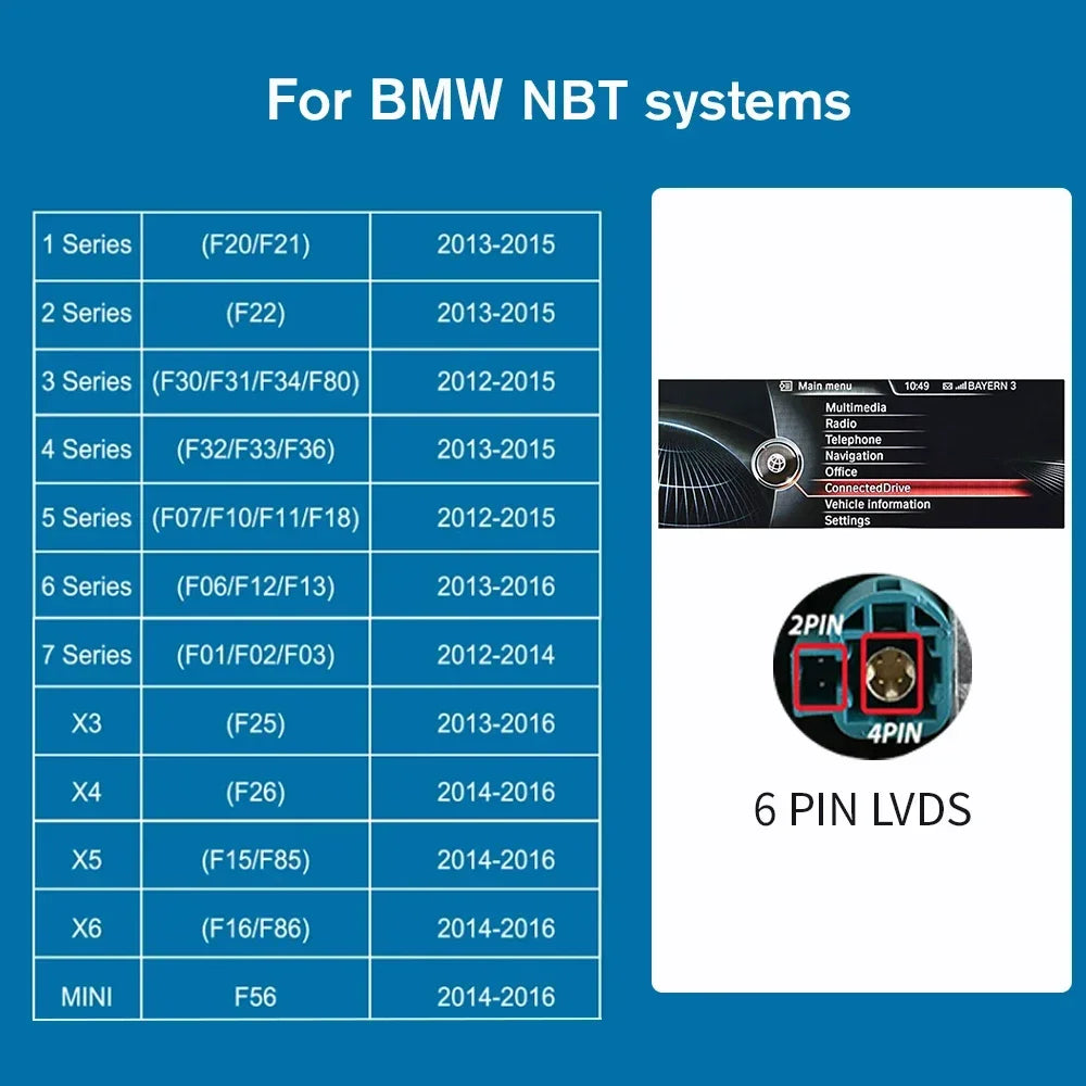 Wireless CarPlay Android For BMW NBT CIC System 1 2 3 4 5 Series X1 X3 X4 X5 F20 F21 F30 F | AUTOKITSHOP