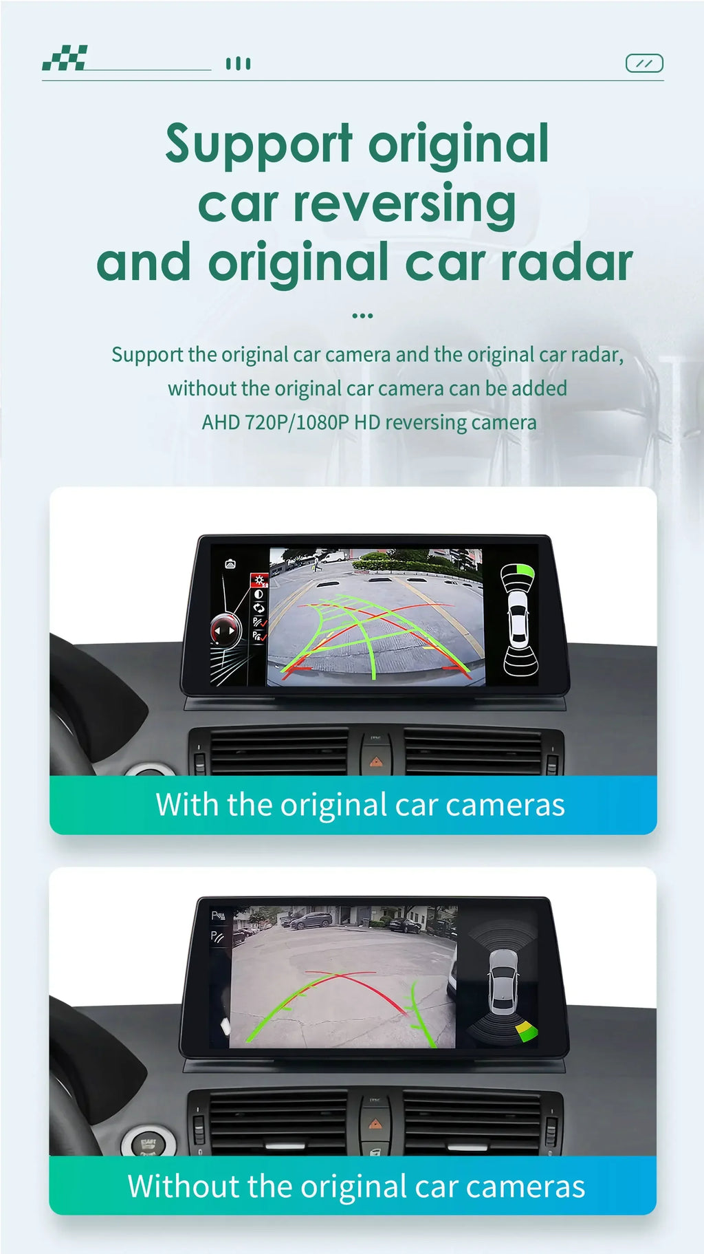 10.25" Android 13 Autoradio Multimedia Player For BMW 1 Series E81 E82 E87 E88 CCC CIC DSP