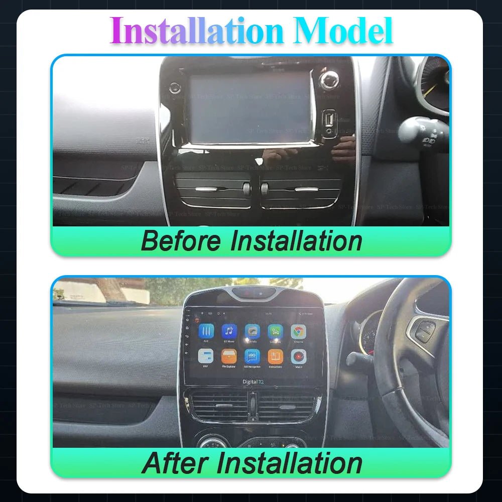 Android 16 Car Radio Carplay For Renault Clio 4 2012 2013 2014 2015 2016 2017 2018 Player  | AUTOKITSHOP