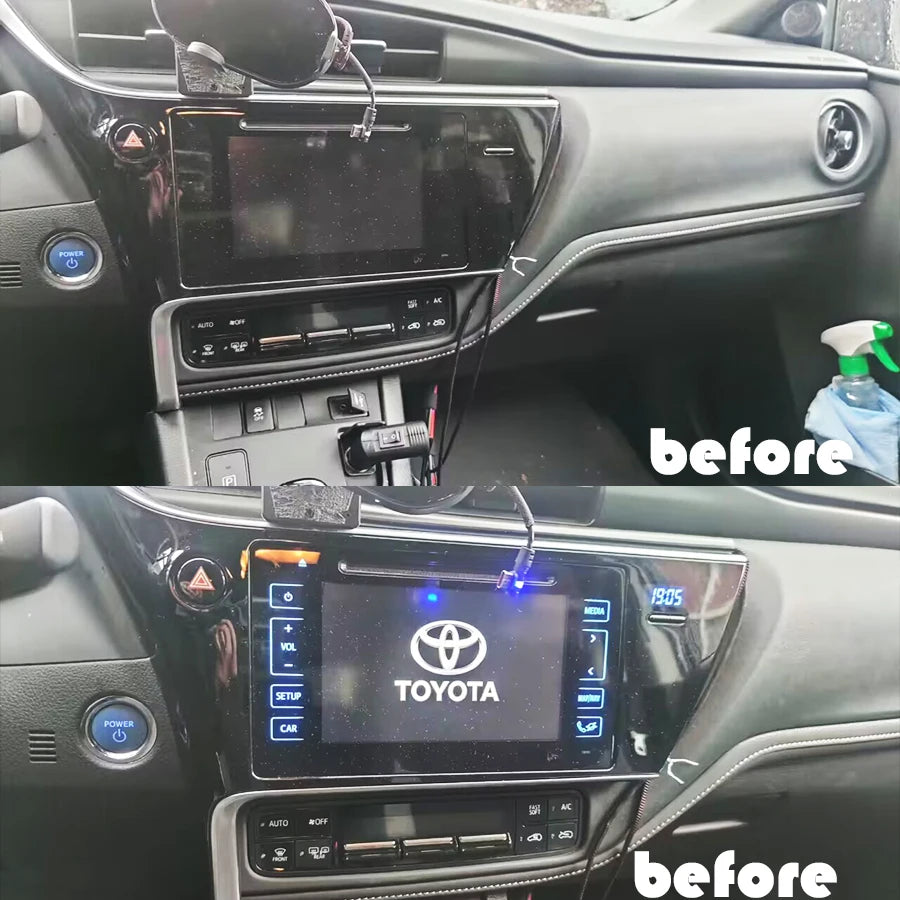 Android 14 Car Radio For Toyota Auris 2017-2020 GPS Navigation Multimedia Video Player Car