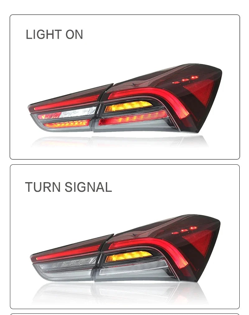 Car Styling For Maserati Ghibli Taillight 2014-2022 Upgrade Rear Tail Lights Assembly DRL