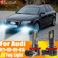 2x H11 H8 Led Fog Lights Headlight Canbus H16 H9 Car Bulb Diode Lamp 12v 55w For Audi A4 8