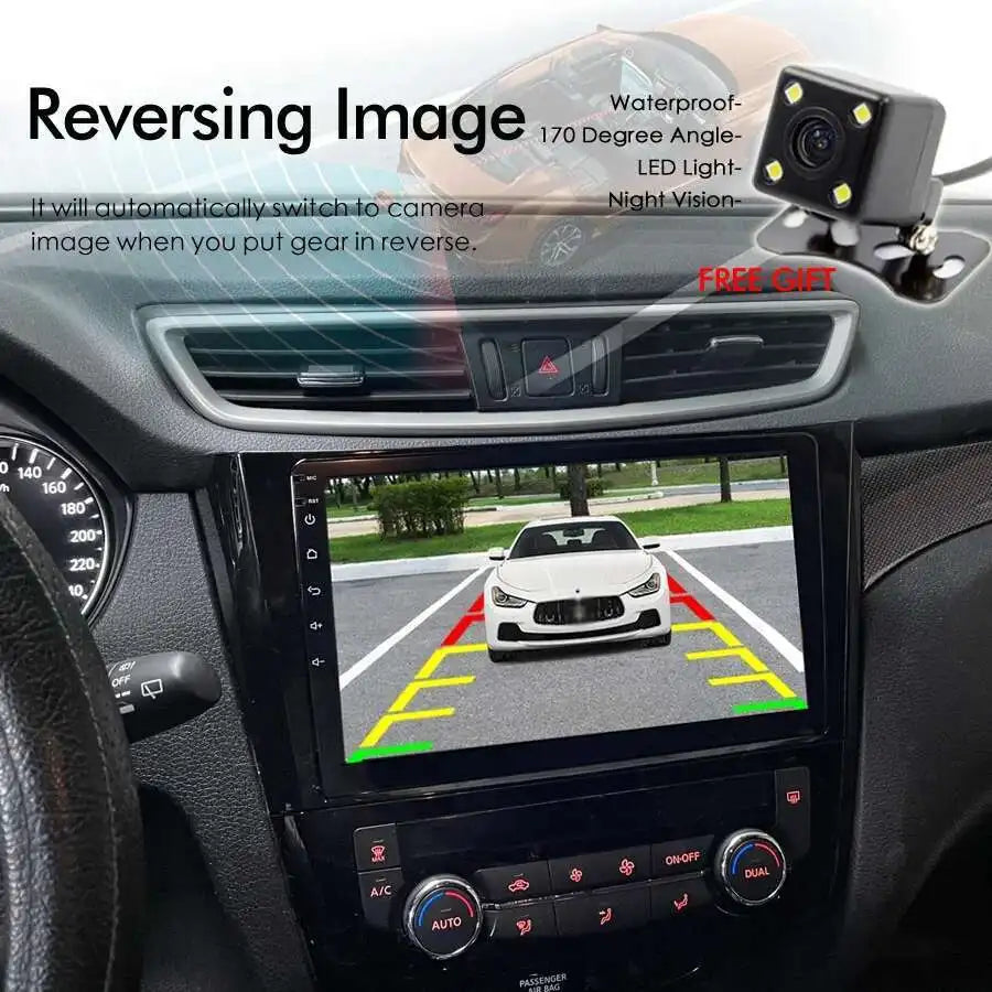 Car Multimedia Auto Radio For Nissan Qashqai J11 X-Trail 3 T32 2013-2017 Android 15 Carpla
