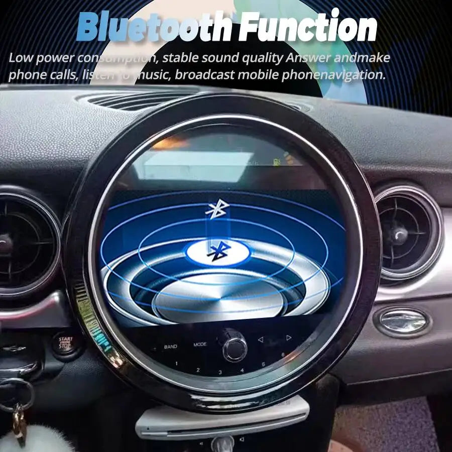 256GB Navigation Carplay For BMW Mini R56 2007-2010 Car Radio GPS WIFI Video Stereo Multim