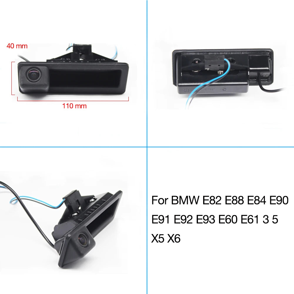 Nunoo 170 Degree 1920*1080P HD AHD Night Vision Vehicle Rear View Camera For Benz Series F