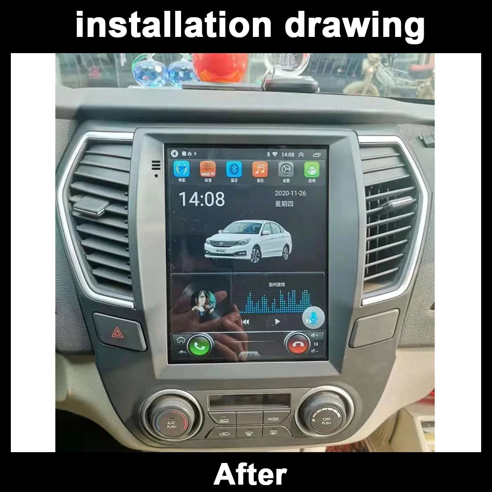Car Radio Multimedia Video Player GPS Navigation Tools For Dongfeng A60 2012 - 2016 Androi