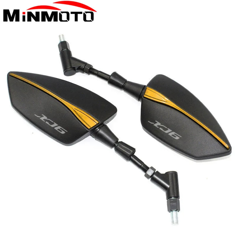 Motorcycle Parts CNC Aluminum Rear View Mirrors For YAMAHA XJ6 XJ 6 DIVERSION 20 for XJ6 2009-2015 - Automotive LED Ligh