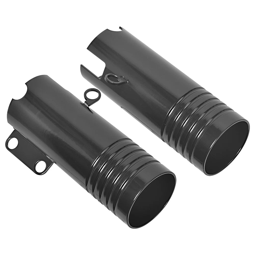 Motorcycle Black Front Lower Fork Tube Covers Fit For Harley Night Rod Special VRSCDX V-ROD 2012 - Automotive LED Light
