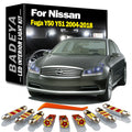 BADEYA LED Interior Door Plate Light Kit For Nissan Fuga Y50 Y51 2004- 2013 2014 2015 2016