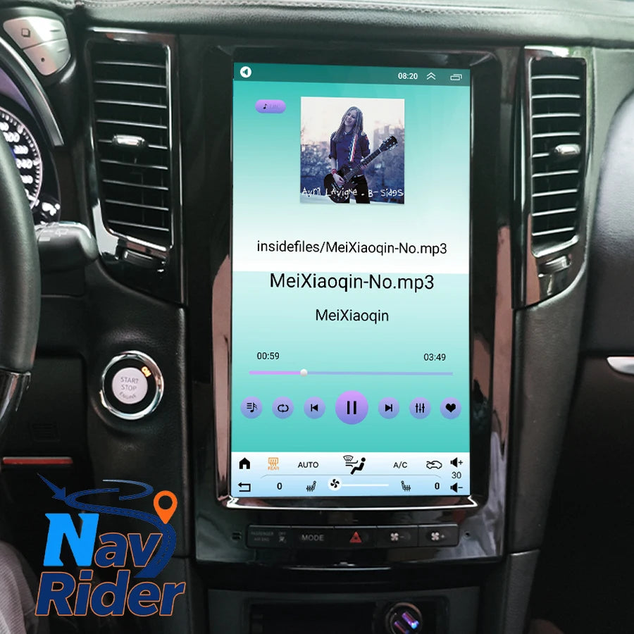 For Infiniti FX35 FX25 FX37 FX50 2007-2013 Multimedia Video Player GPS Carplay Navigation  | AUTOKITSHOP